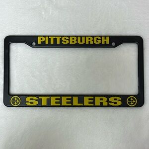 NFL Pittsburgh Steelers License Plate Holder Frame